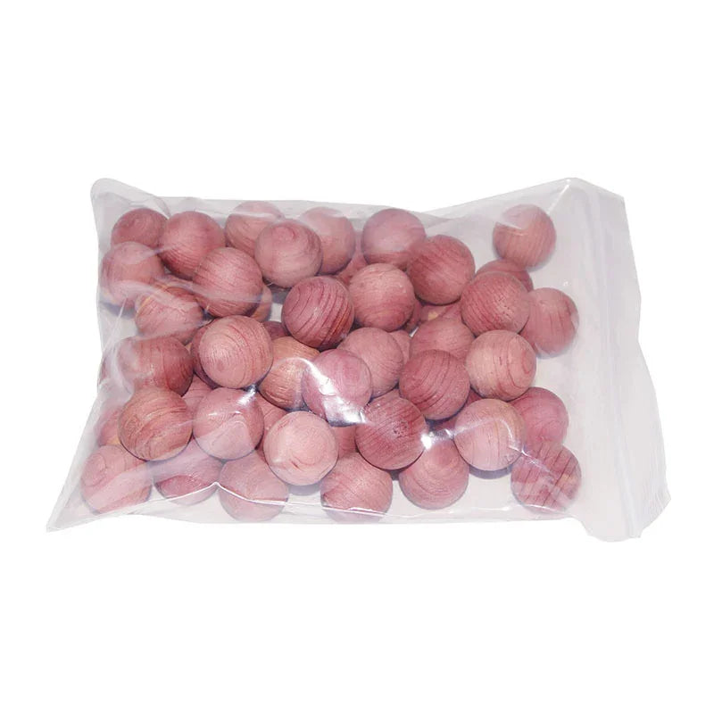 Boutons en cèdre naturel pour armoires et penderies