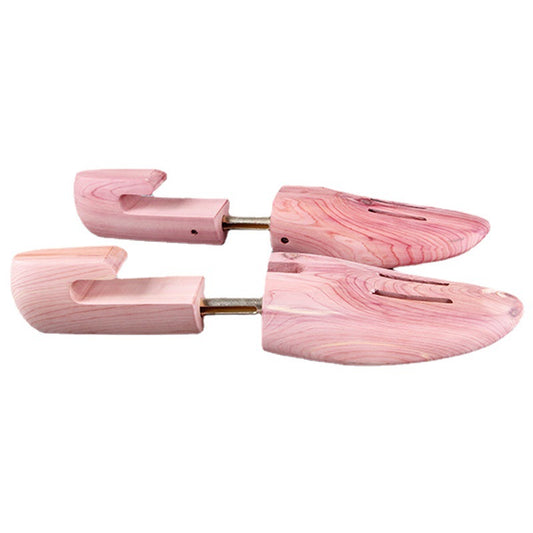 Adjustable Cedar Wood Spring Shoe Trees for Men and Women