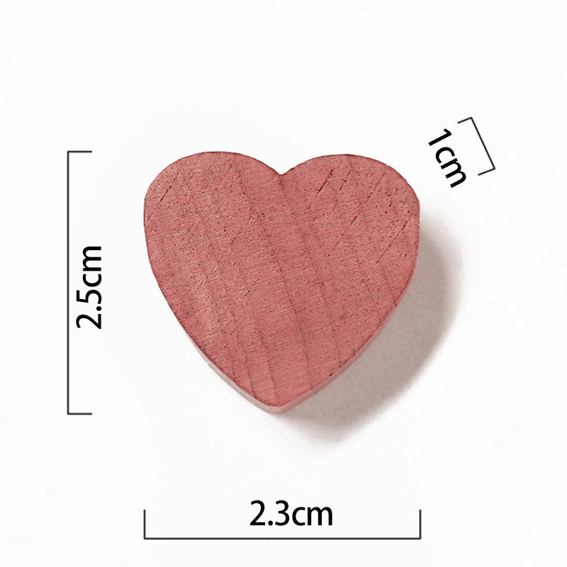 芳香性レッドシダーハートブロック クローゼット用 天然防虫剤