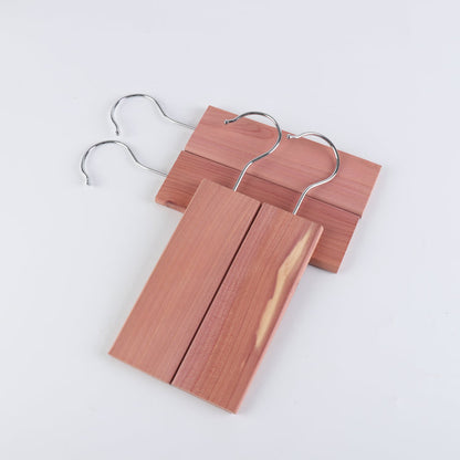 Cedar Wood Hanging Blocks for Closets – Natural Moth Repellent & Freshener
