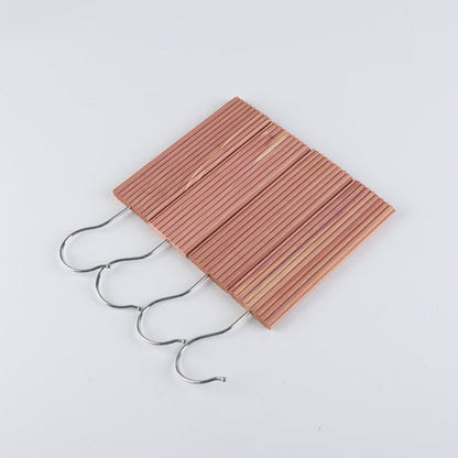 Cedar Wood Hanging Blocks for Closets – Natural Moth Repellent & Freshener