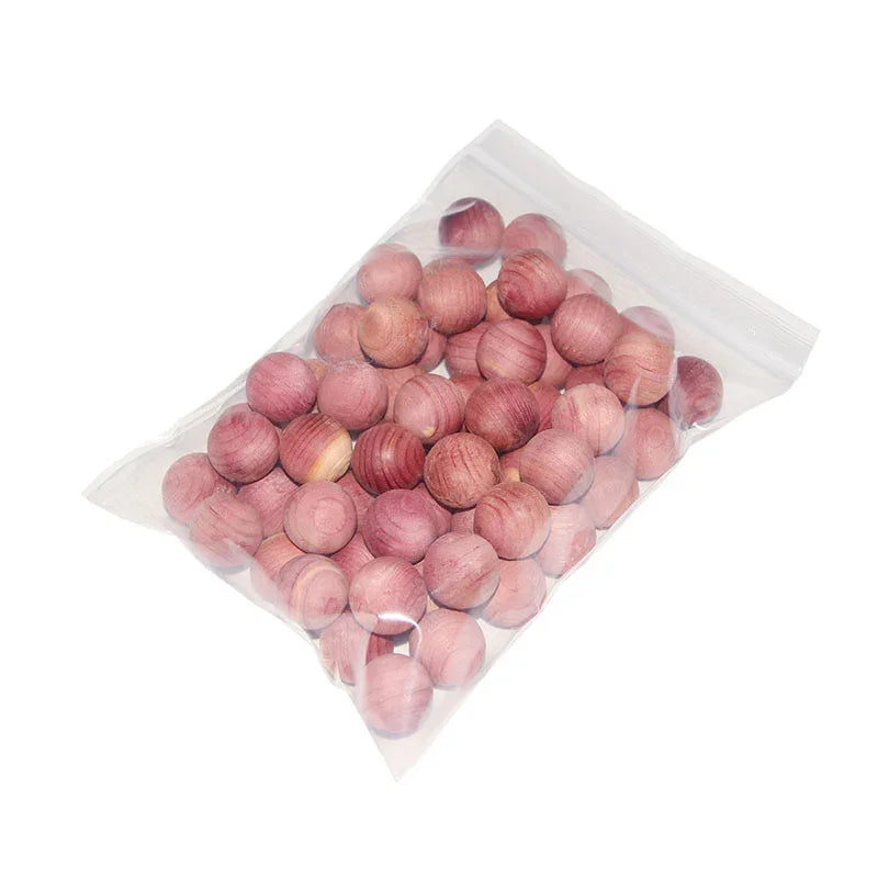 Boutons en cèdre naturel pour armoires et penderies