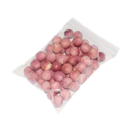 Boutons en cèdre naturel pour armoires et penderies