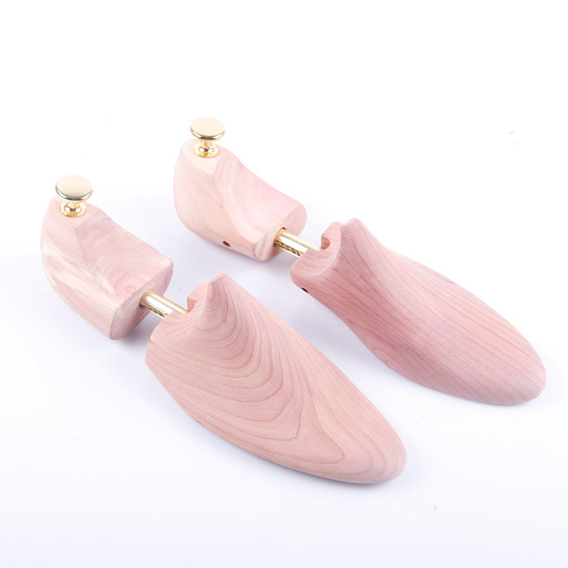Cedar Wood Shoe Trees for Women Adjustable Single Spring Crease Prevention