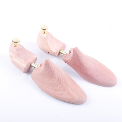 Cedar Wood Shoe Trees for Women Adjustable Single Spring Crease Prevention