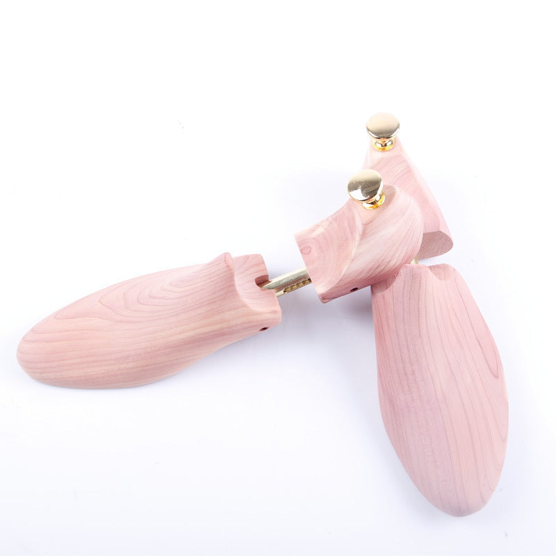 Cedar Wood Shoe Trees for Women Adjustable Single Spring Crease Prevention