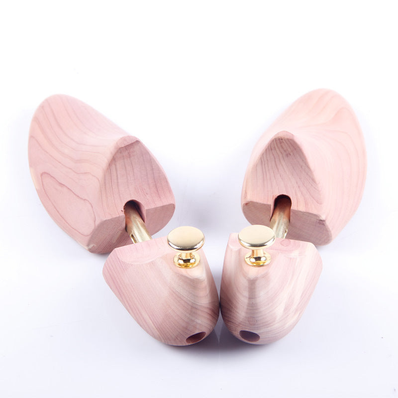 Cedar Wood Shoe Trees for Women Adjustable Single Spring Crease Prevention