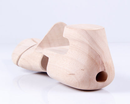 Natural Solid Beech Wood Single-Tube Adjustable Spring Shoe Trees for Men & Women Shoe Care Shoe Shapers