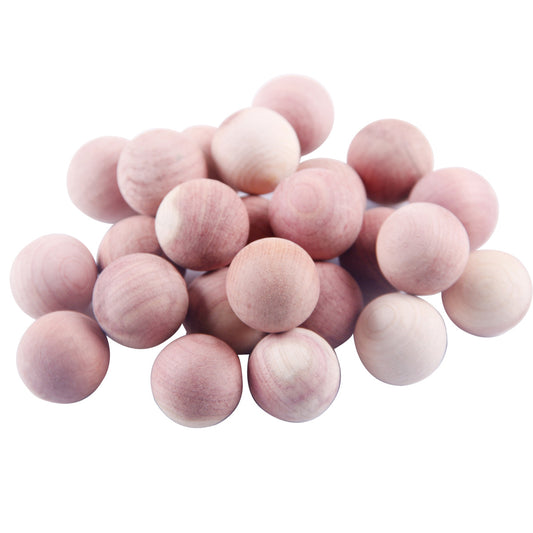2.2cm Natural Cedar Wood Balls for Closet Storage