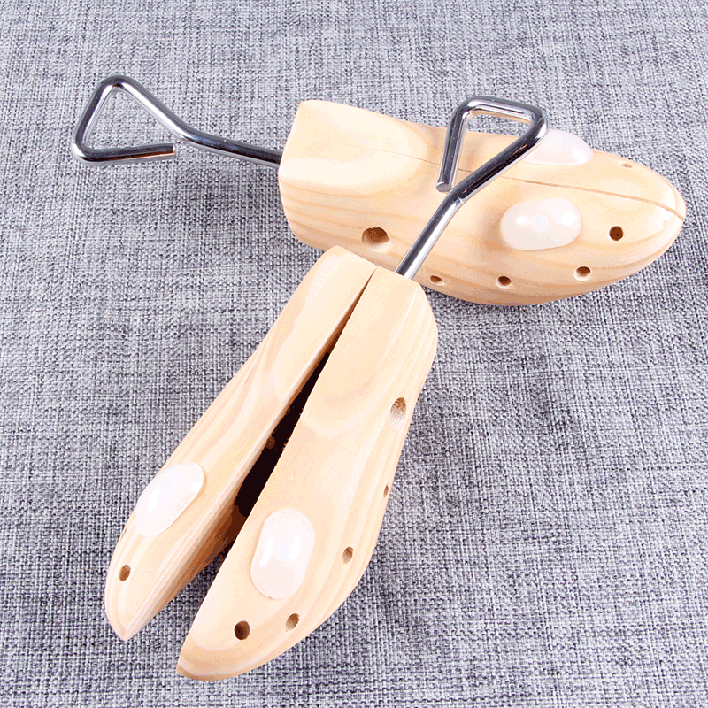 Adjustable Pine Wood Shoe Trees & Shoe Stretcher