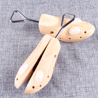 Adjustable Pine Wood Shoe Trees & Shoe Stretcher