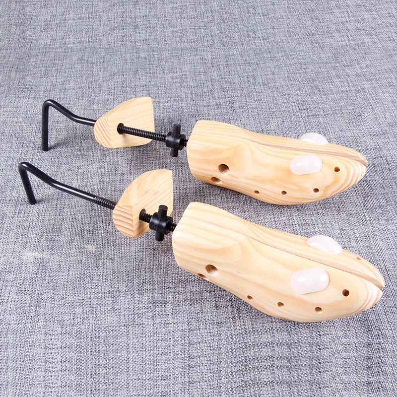 Adjustable Pine Wood Shoe Stretcher for Width and Length Expansion