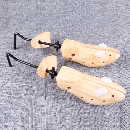 Adjustable Pine Wood Shoe Stretcher for Width and Length Expansion