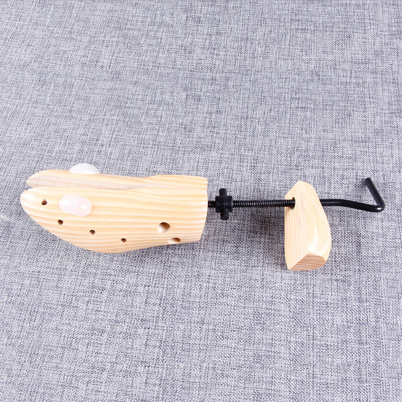 Adjustable Pine Wood Shoe Stretcher for Width and Length Expansion