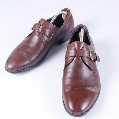 Adjustable Pine Wood Shoe Trees with Single Spring