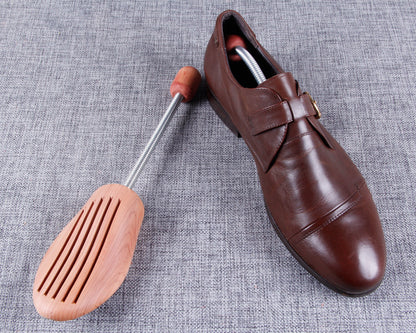 Simple Cedar Spring Shoe Trees for Men's & Women's Leather Shoes