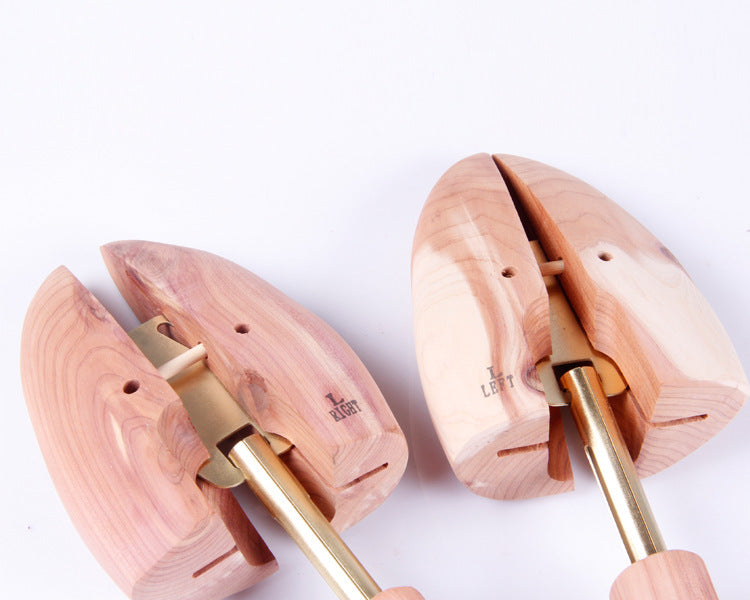Adjustable Cedar Wood Shoe Stretchers for Men and Women