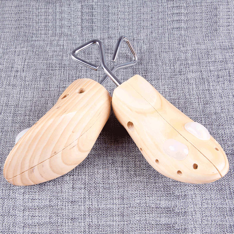 Adjustable Pine Wood Shoe Trees & Shoe Stretcher