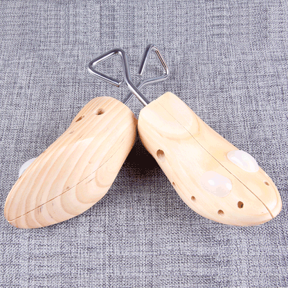Adjustable Pine Wood Shoe Trees & Shoe Stretcher