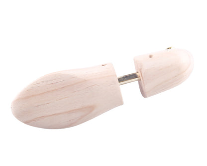 Adjustable New Zealand Pine Shoe Trees for Shape Retention and Crease Prevention