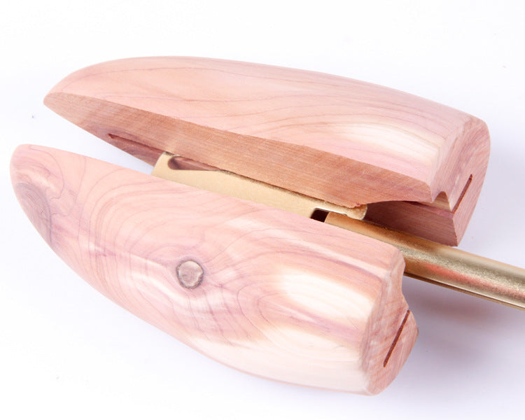 Adjustable Cedar Wood Shoe Stretchers for Men and Women