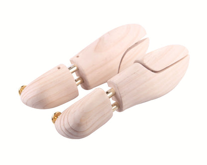 Pine Wood Shoe Trees for Crease Prevention
