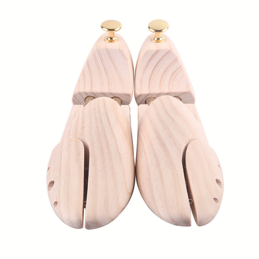 Pine Wood Shoe Trees for Crease Prevention