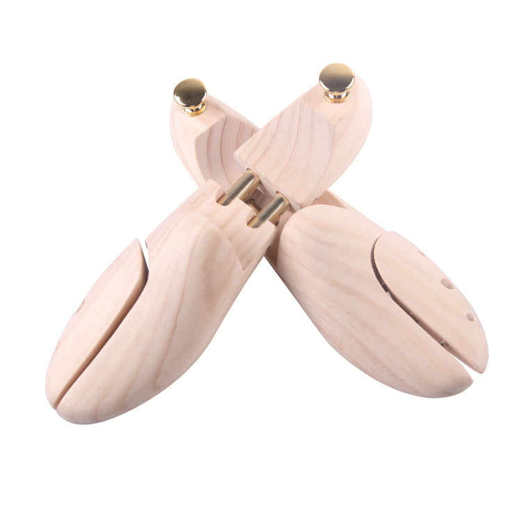 Pine Wood Shoe Trees for Crease Prevention