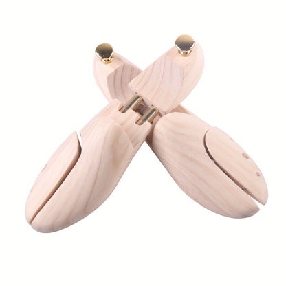 Pine Wood Shoe Trees for Crease Prevention