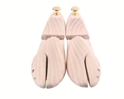 Pine Wood Shoe Trees for Crease Prevention