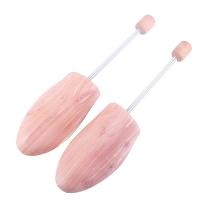 Cedar Wood Spring Shoe Trees Adjustable Crease Prevention