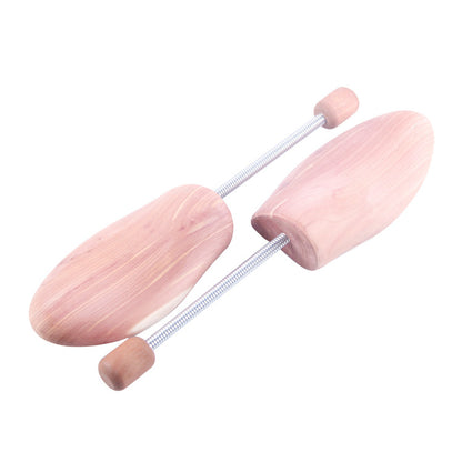 Cedar Wood Spring Shoe Trees Adjustable Crease Prevention
