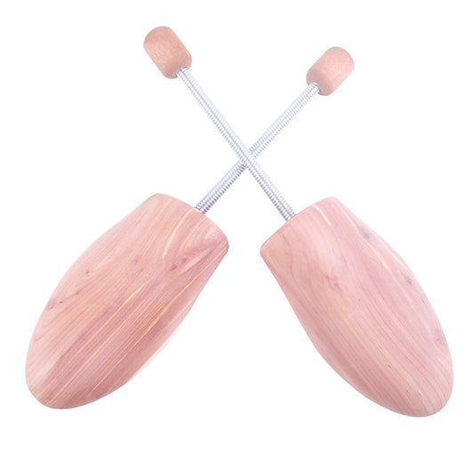 Cedar Wood Spring Shoe Trees Adjustable Crease Prevention