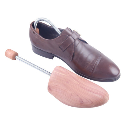 Cedar Wood Spring Shoe Trees Adjustable Crease Prevention