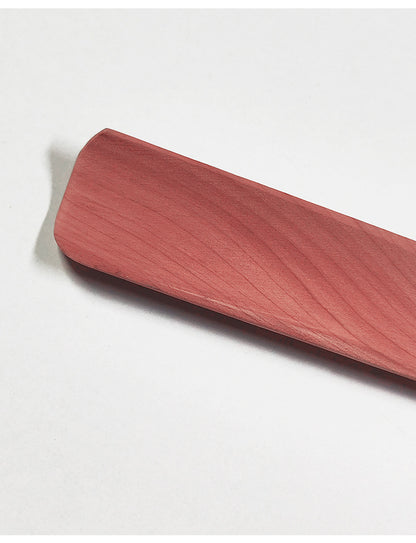 Cedar Wood Long Shoe Horn with Leather Strap