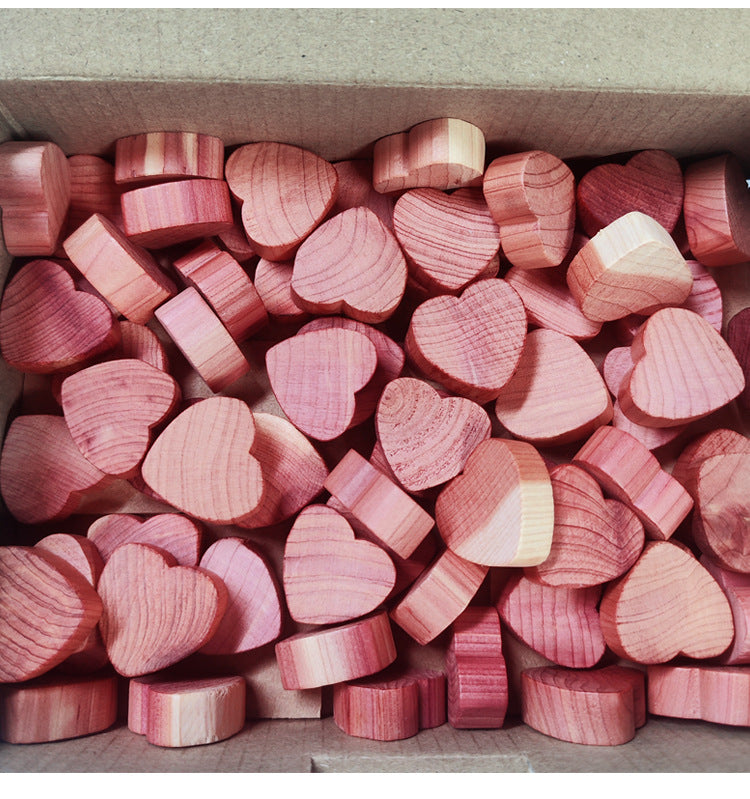 Aromatic Red Cedar Heart Blocks for Closets Natural Moth Protection