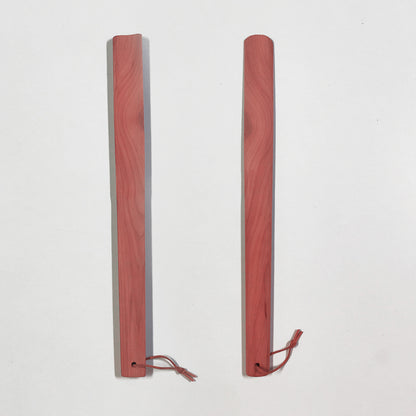 Cedar Wood Long Shoe Horn with Leather Strap