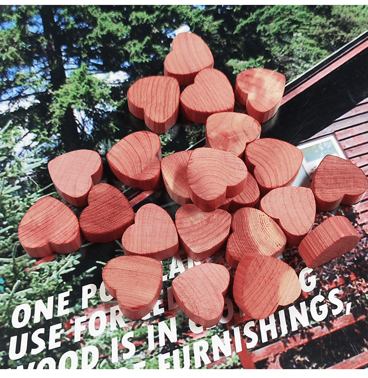 Aromatic Red Cedar Heart Blocks for Closets Natural Moth Protection