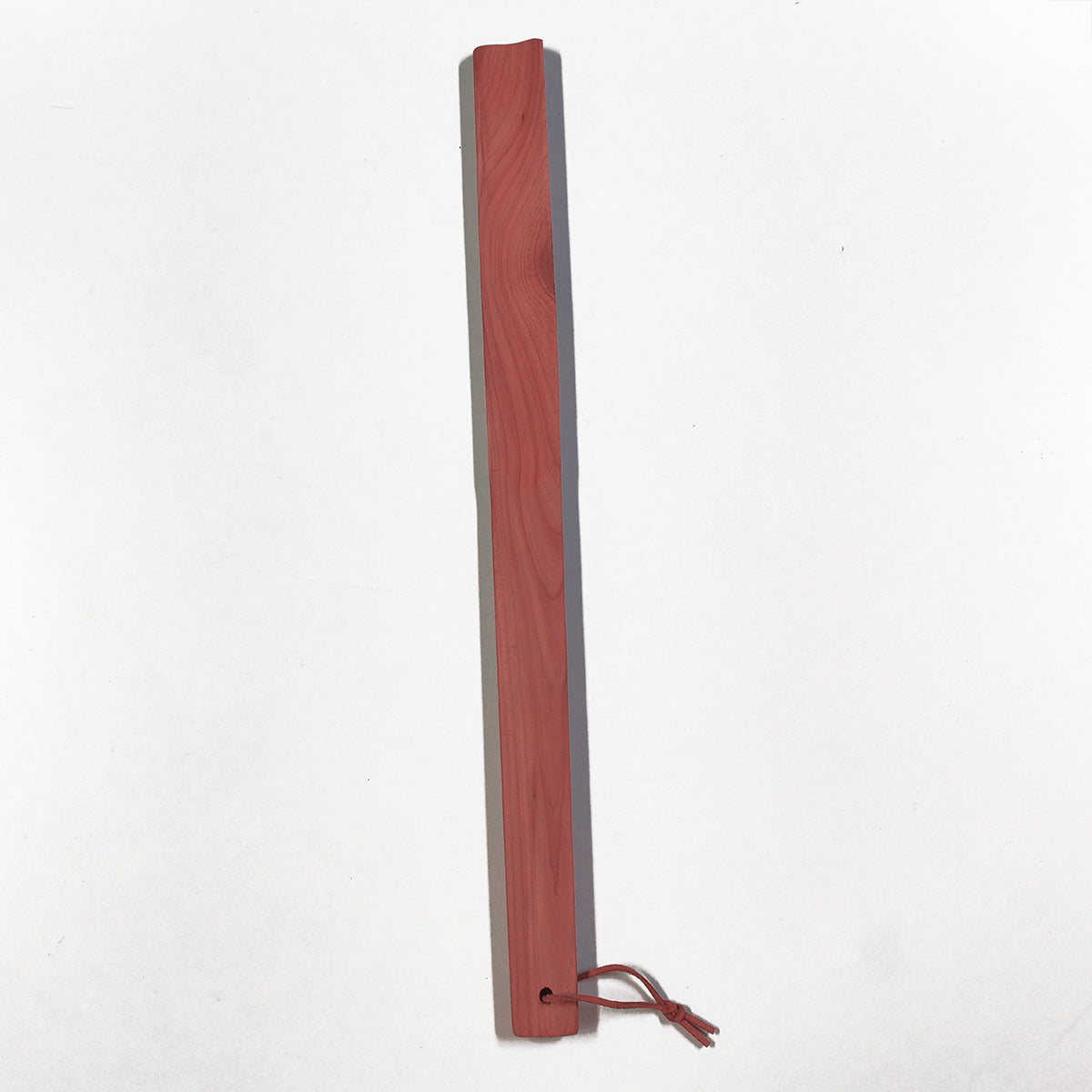 Cedar Wood Long Shoe Horn with Leather Strap