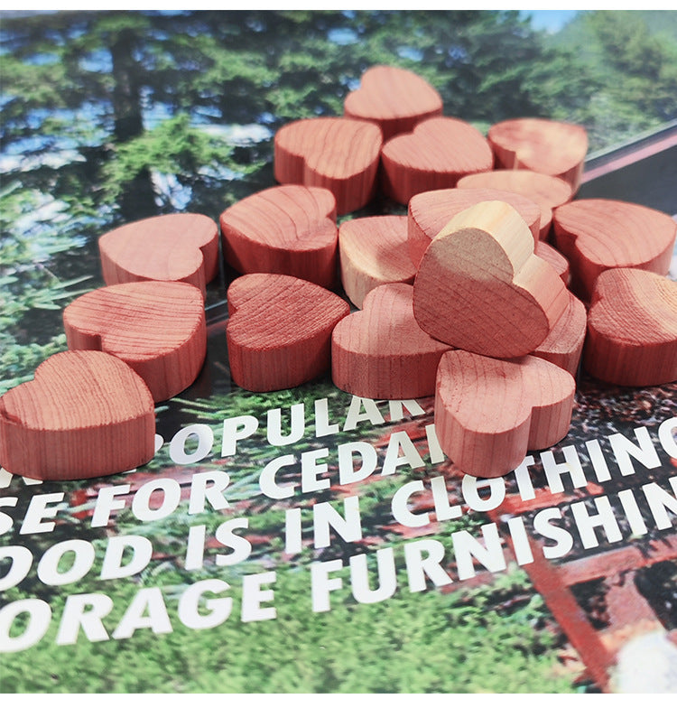 Aromatic Red Cedar Heart Blocks for Closets Natural Moth Protection