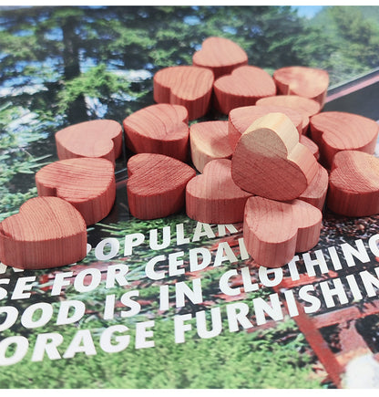 Aromatic Red Cedar Heart Blocks for Closets Natural Moth Protection