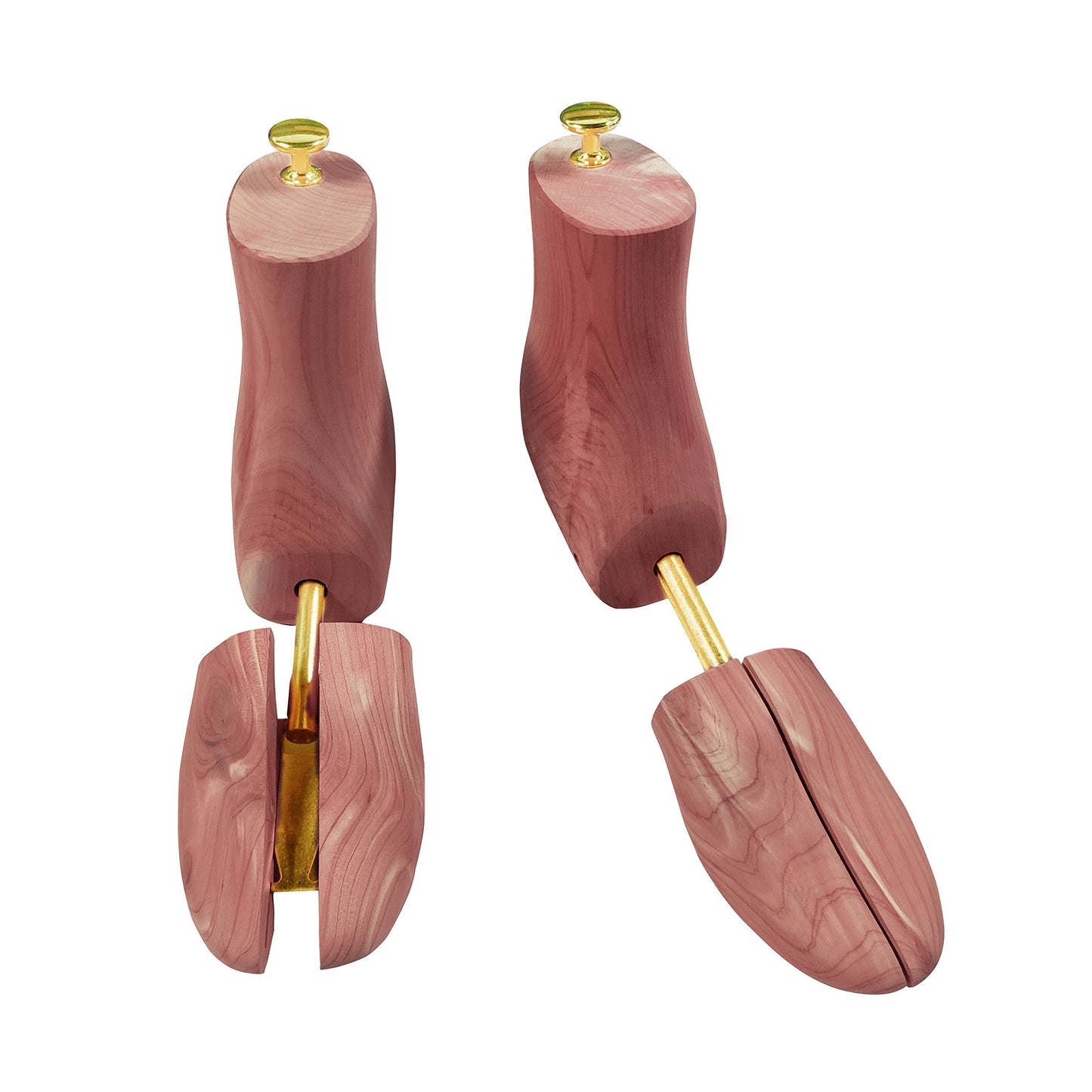 Adjustable Cedar Boot Shoe Trees for Shape Retention Crease Prevention and Odor Control