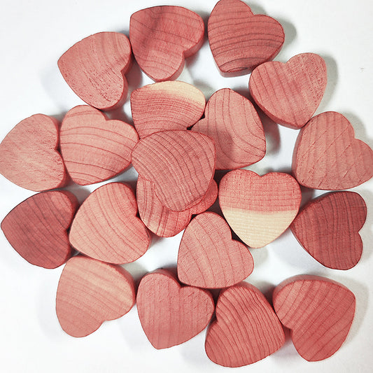 Aromatic Red Cedar Heart Blocks for Closets Natural Moth Protection
