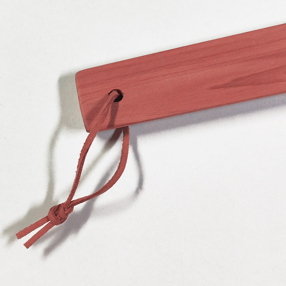 Cedar Wood Long Shoe Horn with Leather Strap