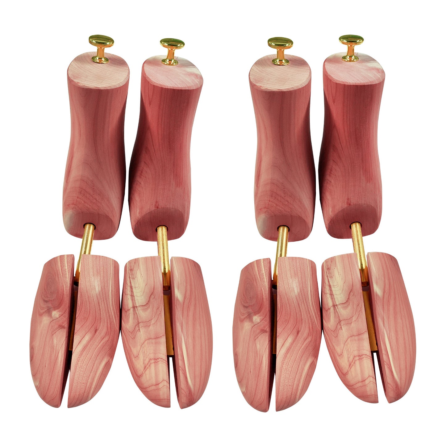 Adjustable Cedar Boot Shoe Trees for Shape Retention Crease Prevention and Odor Control
