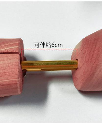 Adjustable Cedar Boot Shoe Trees for Shape Retention Crease Prevention and Odor Control