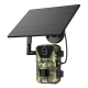 Solar 4G LTE Cellular Trail Camera 14MP Images&4K Live Video APP Control for Hunting